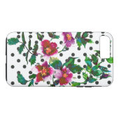 Roos - witte en zwarte haarpunten Case-Mate iPhone Case (Achterkant (Horizontaal))