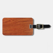 Roos WOOD Sjabloon blanco, voeg gemakkelijk TEKST  Bagagelabel (Voorkant horizontaal)