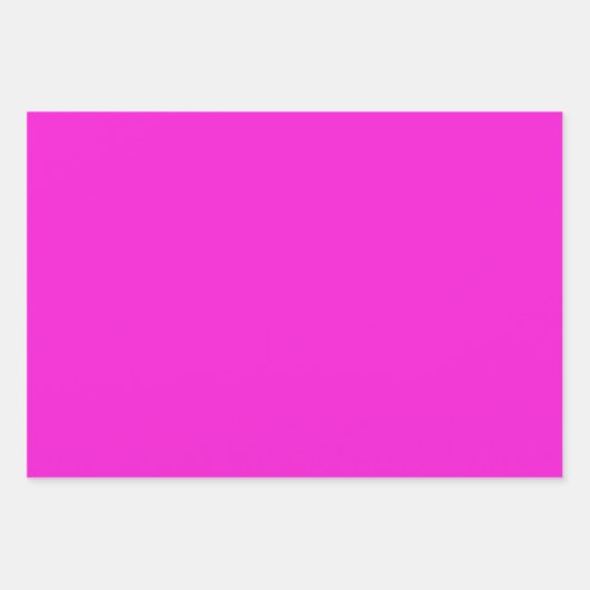  Roos Wrapping Paper Flat Sheet Set van 3 (Voorkant 2)