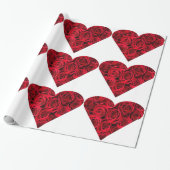 Roos — Wrapppapier Cadeaupapier (Uitgerold)