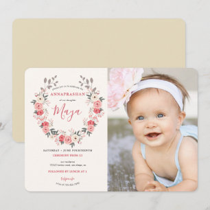 Roos Wreath First Rice Ceremony Kaart