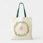 Roos Wreath Tote Bag (Achterkant)