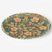 Roos Wreath van William Morris, populair design Papieren Bordje (Gekanteld)