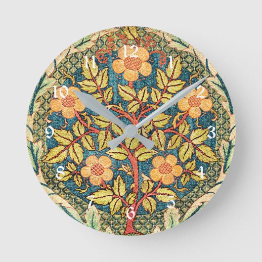 Roos Wreath van William Morris, populair design Ronde Klok (Voorkant)