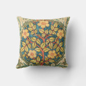 Roos Wreath William Morris Art Cushion Kussen (Achterkant)