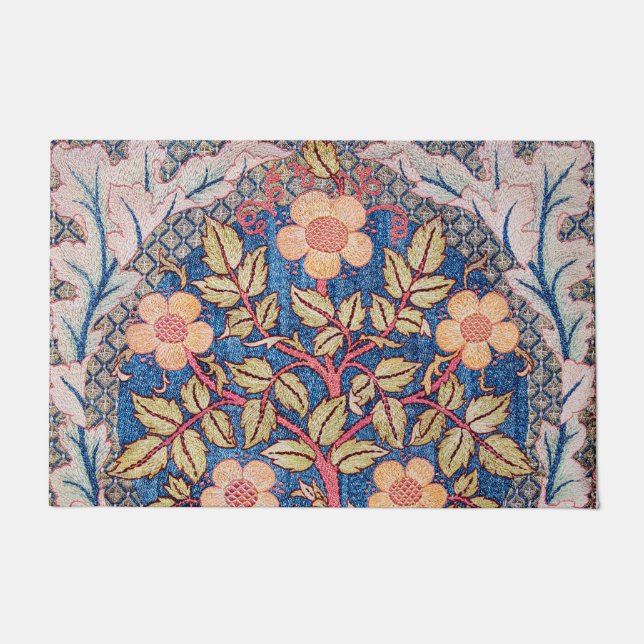 Roos Wreath, William Morris Deurmat (Voorkant)