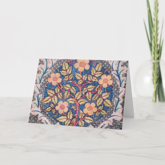 Roos Wreath, William Morris Kaart (Voorkant)