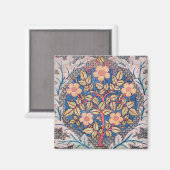 Roos Wreath, William Morris Magneet (Voorkant / Achterkant)