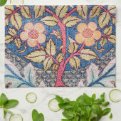 Roos Wreath, William Morris Theedoek (Gevouwen)