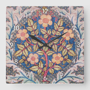Roos Wreath, William Morris Vierkante Klok