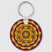 Roos Yantra Sleutelhanger (Voorkant)