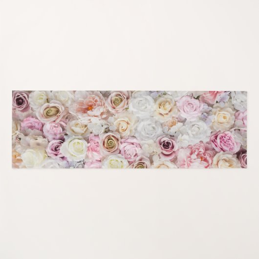 Roos yogamat (Voorkant (horizontaal))