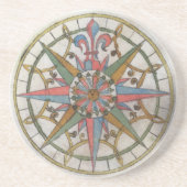 Roos Zandsteen Onderzetter (Voorkant)