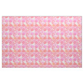 Roos zeemeerminschaal stof (Fat Quarter)
