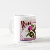 Roos zeep koffiemok (Voorkant links)