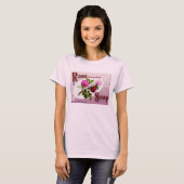 Roos zeep t-shirt (Voorkant volledig)
