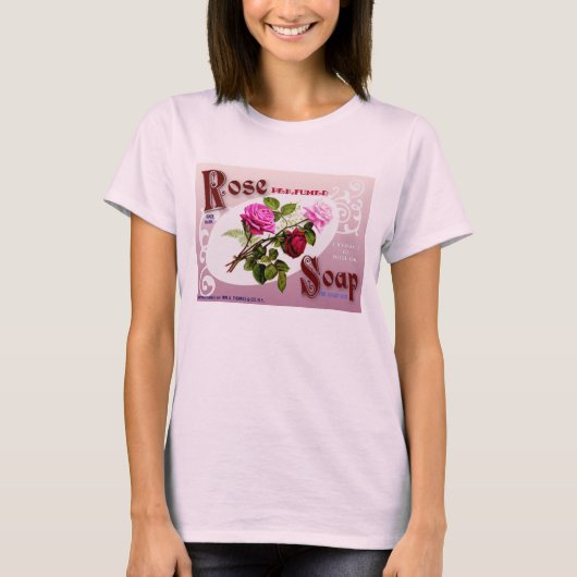 Roos zeep t-shirt (Voorkant)
