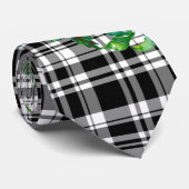 Roos - Zwarte gipsplaat Stropdas (Opgerold)