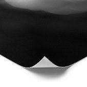 Roos - zwarte witte foto afdrukken poster (Hoek)