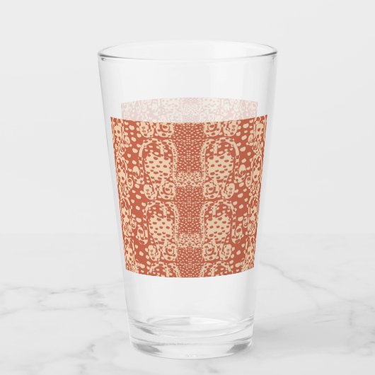 Roosbolbekerbloemen Glas (Voorkant)
