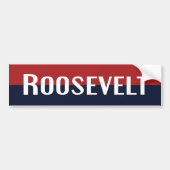 Roosevelt 1940 Bumpersticker (Voorkant)