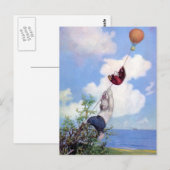 Roosevelt Beren Afstammen van Hot Air Ballon Briefkaart (Voorkant / Achterkant)