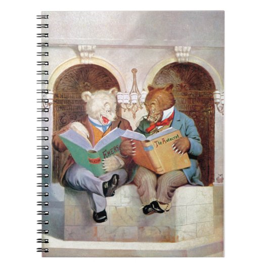 Roosevelt Beren in de Openbare Bibliotheek Notitieboek (Voorkant)