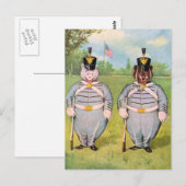 Roosevelt Beren in het leger Briefkaart (Voorkant / Achterkant)