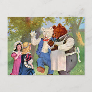 Roosevelt Beren met de sprookjesprinsessen Briefkaart