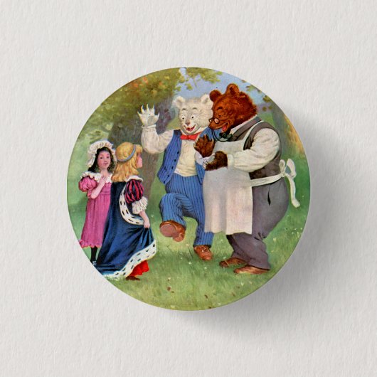 Roosevelt Beren Met De Sprookjesprinsessen Button (Voorkant)