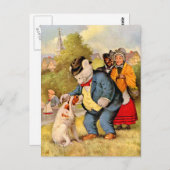 Roosevelt Beren & Old Moeder Hubbard & Her Dog Briefkaart (Voorkant / Achterkant)