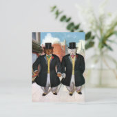 Roosevelt Beren over de stad in New York Briefkaart (Staand voorkant)