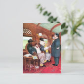 Roosevelt Beren Ride on a Train Briefkaart (Staand voorkant)