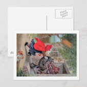 Roosevelt Beren spelen een beetje rood rondje Briefkaart (Voorkant / Achterkant)