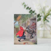 Roosevelt Beren spelen een beetje rood rondje Briefkaart (Staand voorkant)