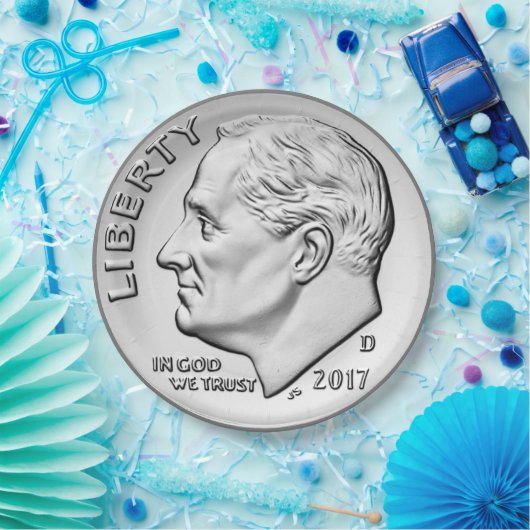 Roosevelt Bord Dime Paper (Feest)