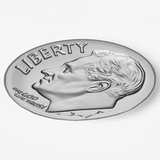 Roosevelt Bord Dime Paper (Gekanteld)