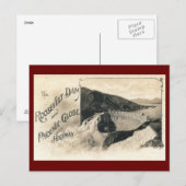 Roosevelt Dam-Vintage Briefkaart (Voorkant / Achterkant)