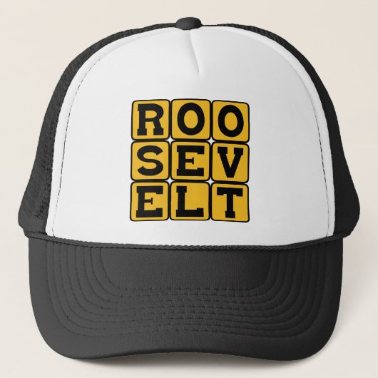Roosevelt, Franklin of Theodore Trucker Pet (Voorkant)