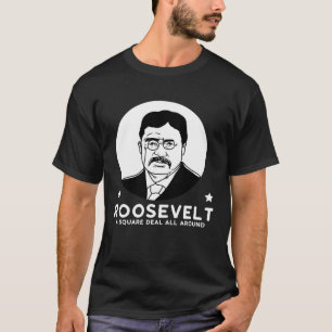 Roosevelt is een progressieve allround Fair Deal p T-shirt