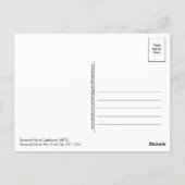 Roosevelt Island Lighthouse NYC Postcard Briefkaart (Achterkant)