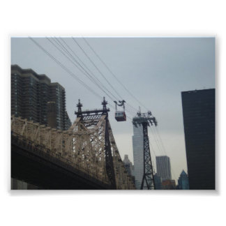 Roosevelt Island Tram Foto Afdruk