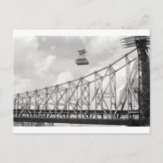 Roosevelt Island Tramway, NYC, analoge (film) foto Briefkaart