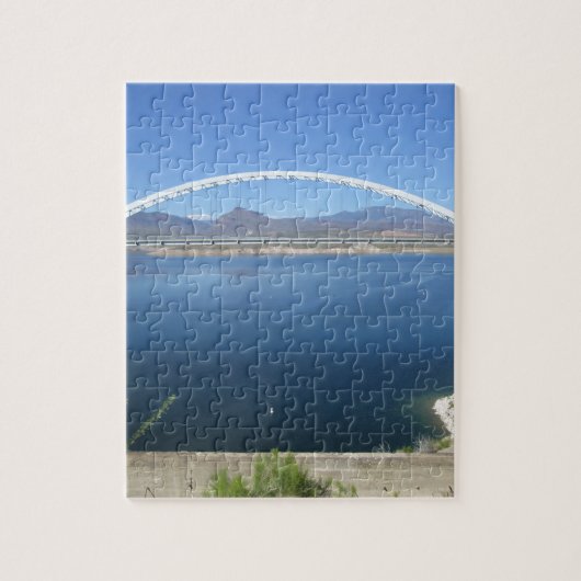 Roosevelt Lake Arch Bridge Legpuzzel (Verticaal)