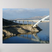 Roosevelt Lake Bridge, Arizona Poster (Voorkant)