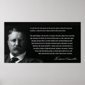 ROOSEVELT-MAN in ARENA SPEECH Poster (Voorkant)