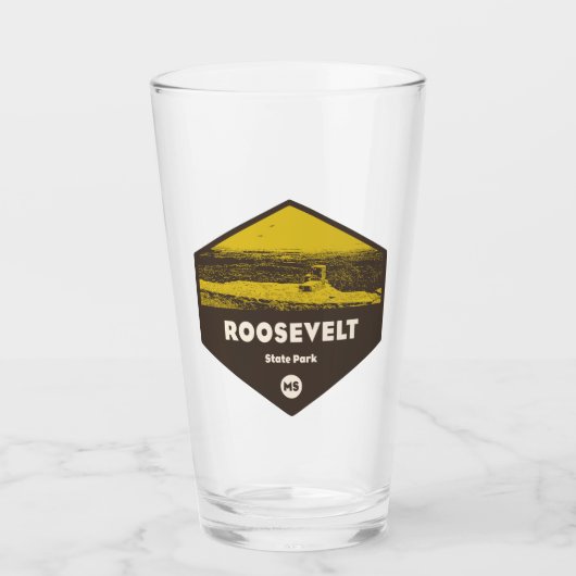 Roosevelt State Park Mississippi Glas (Voorkant)