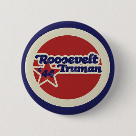 Roosevelt Truman 44 Ronde Button 5,7 Cm