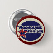 Roosevelt Truman 44 Ronde Button 5,7 Cm (Voorkant /achterkant)