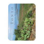 Rooseveltmeer, Tonto National Monument, AZ Magneet (Verticaal)